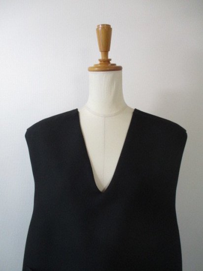 ʥ꡼ Anna Kerry V-NECK VEST BLACK ̵ Vͥå٥ Хåǥ󤪤 ´ȼ ؼб ١/֥å NO:27244702