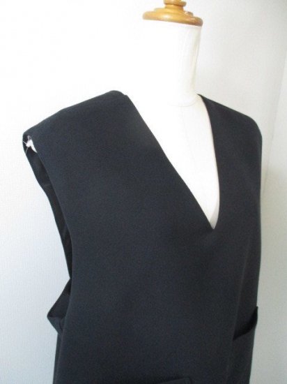 ʥ꡼ Anna Kerry V-NECK VEST BLACK ̵ Vͥå٥ Хåǥ󤪤 ´ȼ ؼб ١/֥å NO:27244702