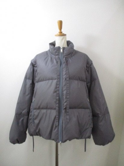 ֥ƥåǥʥ꡼Boutique OrdinaryDetachable Sleeve Puffer Jacket-졼