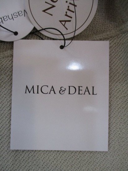 ޥ&ǥ MICA&DEAL wide-sleeve pt sweatBEIGE磻ɥ꡼֥å ΢Ǻ ǥ ե 0125109018 ̵