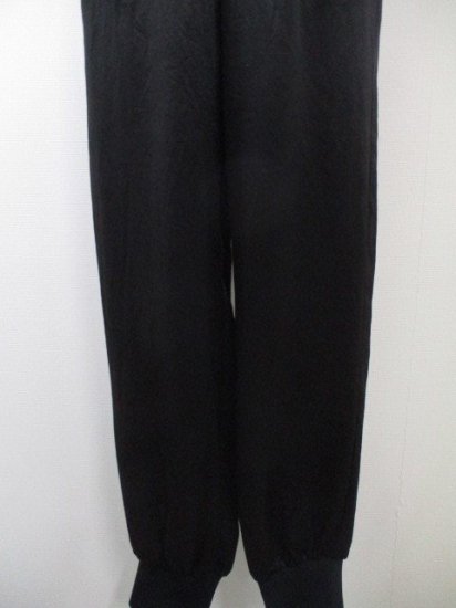  MICA&DEALǥ ֥å ե꡼ ȥ  ̵ޥ&ǥ MICA&DEALsatin rib pants-֥å