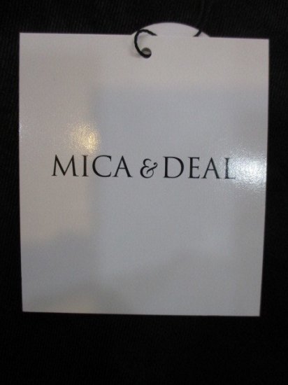  MICA&DEALǥ ֥å ե꡼ ȥ  ̵ޥ&ǥ MICA&DEALsatin rib pants-֥å