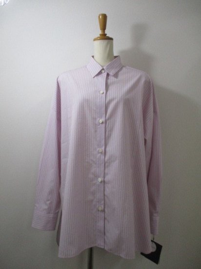 ޥǥ MICADEAL 100/2 stripe shirtPINKȥ饤ץ 0125101020 ǥ ԥ åȥ100% С ̵