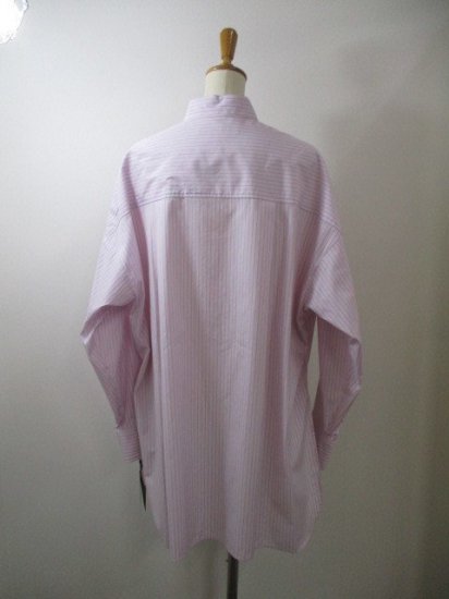 ޥǥ MICADEAL 100/2 stripe shirtPINKȥ饤ץ 0125101020 ǥ ԥ åȥ100% С ̵