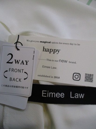 ߡ Eimee Law ƥȥץ2WAY饦ɥإץ륪СIVORY 84060S-2Ĺµ ȥåץ ǥ  奢 줤 ̵