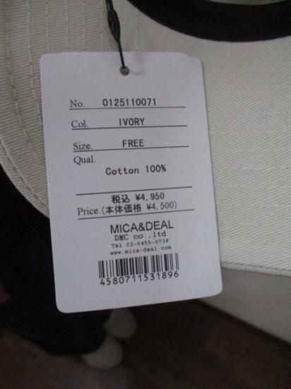 MICA&DEAL ޥ&ǥ  NEW ERA MICANEW ERA M cap IVORY ܥå 9THIRTYǥ 0125110071 㥹֥ ̵