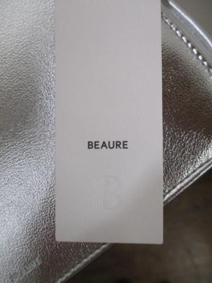 BEAURE ӥ  ̥ѥȥХå ǥ ӥ BEAURE եå   BLACK SILVER ̥ѥȤʥBAG-С