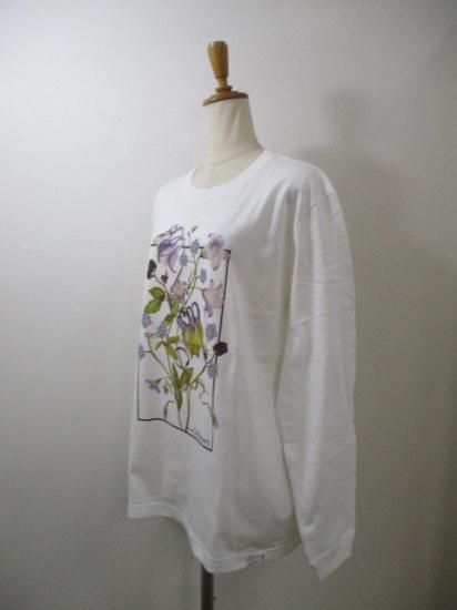 Boutique ordinary ֥ƥåǥʥ꡼ BO25-913T Send flowers Long Sleeve T WHITE ǥ 25ղ 磻ɥ륨å ̵