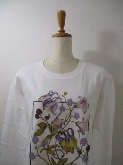 Boutique ordinary ֥ƥåǥʥ꡼ BO25-913T Send flowers Long Sleeve T WHITE ǥ 25ղ 磻ɥ륨å ̵