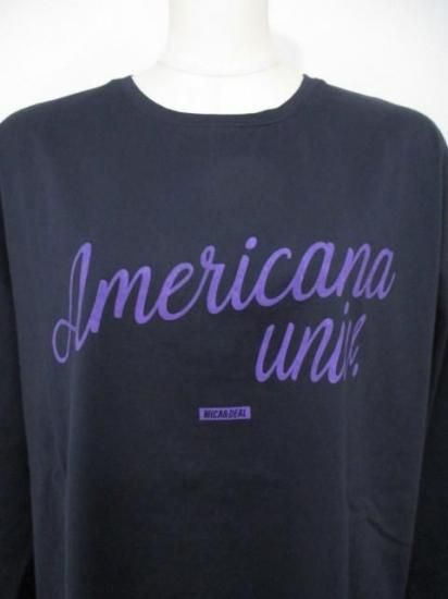 ޥ ɥǥ롡MICA&DEAL AMERICANA  MICA long tee 0125309271-ͥӡ