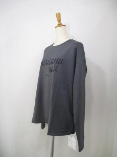 ޥ ɥǥ롡MICA&DEAL AMERICANA  MICA long tee 0125309271-졼