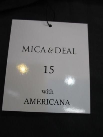 ޥ ɥǥ롡MICA&DEAL AMERICANA  MICA long tee 0125309271-졼
