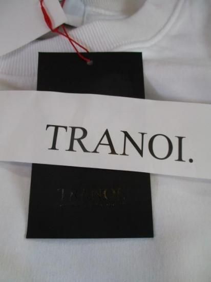 ̵ ȥΥ TRANOI. TORA EMBLEM SWEAT 214J213 å EMBLEM ȥåڥ ߥ΢ ä 奢 եå    WHITE