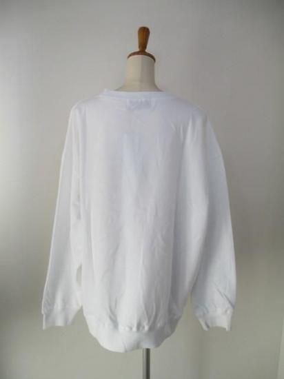 ̵ ȥΥ TRANOI. TORA EMBLEM SWEAT 214J213 å EMBLEM ȥåڥ ߥ΢ ä 奢 եå    WHITE