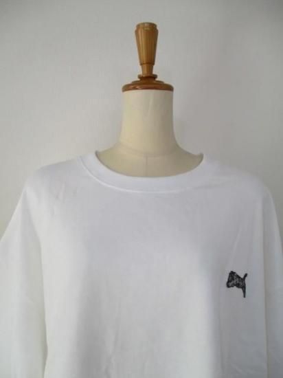 ̵ ȥΥ TRANOI. TORA EMBLEM SWEAT 214J213 å EMBLEM ȥåڥ ߥ΢ ä 奢 եå    WHITE