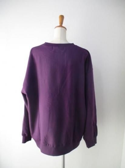 ̵ ȥΥ TRANOI. TORA EMBLEM SWEAT 214J213 å EMBLEM ȥåڥ ߥ΢ 奢 եå    PURPLE
