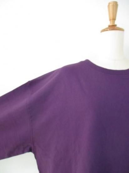 ̵ ȥΥ TRANOI. TORA EMBLEM SWEAT 214J213 å EMBLEM ȥåڥ ߥ΢ 奢 եå    PURPLE
