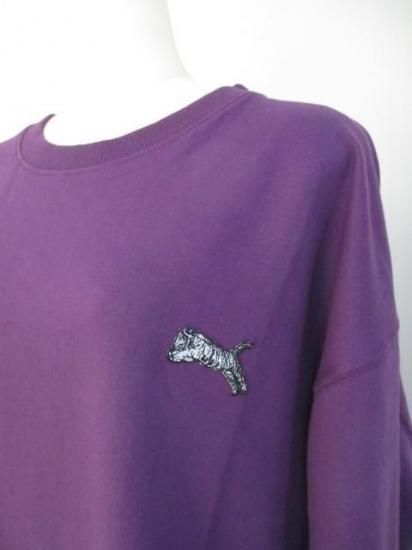 ̵ ȥΥ TRANOI. TORA EMBLEM SWEAT 214J213 å EMBLEM ȥåڥ ߥ΢ 奢 եå    PURPLE