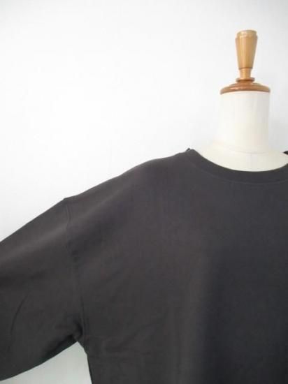 ̵ ȥΥ TRANOI. TORA EMBLEM SWEAT 214J213 å EMBLEM ȥåڥ ߥ΢ 奢 եå    CHARCOAL