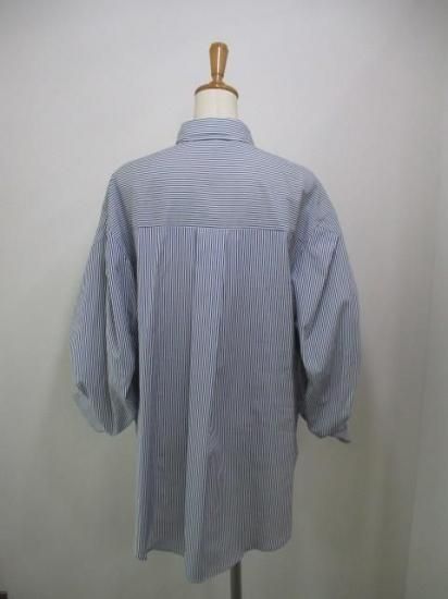 ラリアムー Lallia Mu レイヤードデザインシャツ ストライプ