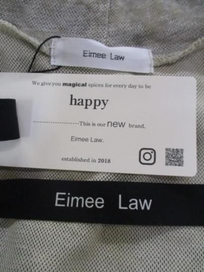 ̵ ߡ Eimee Law ˥奢󥹥٥ϥͥåȥåץ 84469L-2 ˥奢 ٥ ϥͥå ȥåץ Ʃ 餷 å ʡ GRAYBEIGE