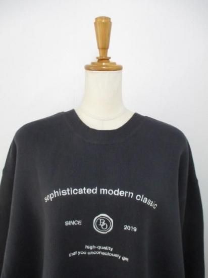 ̵ ֥ƥåǥʥ꡼ Boutique Ordinary 2Way Sweat-Style Knit Cardigan BO25-208N DARKGRAY