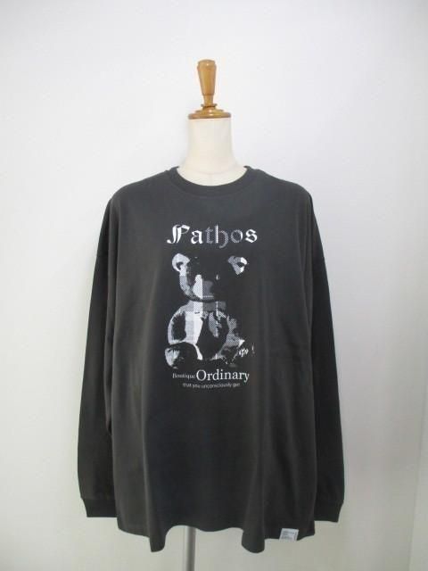 ֥ƥåǥʥ꡼Boutique OrdinaryPathos Bear Long Sleeve T BO25-317T-֥å