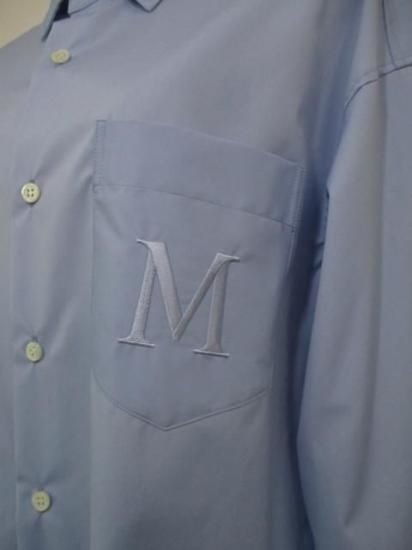 ̵ MICADEAL ޥɥǥ embroidered shirt 0125401306   ɽ UVå ܿ䴶 줤ᥫ奢 25 BLUE