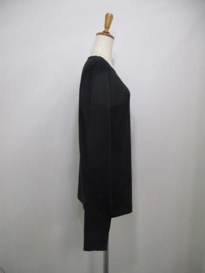 ̵ ޥǥ MICADEAL c/cash sheer Tee 0125409313 T T ߥ  Ʃ եå ȥåץ  BLACK