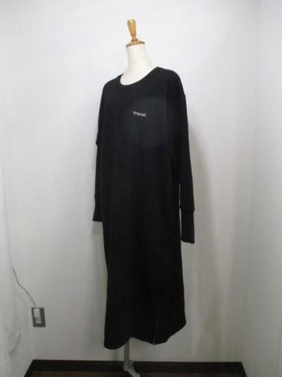 ̵ ȥΥ TRANOI Zip sweat onepiece 214J404 ԡ å å 奢 쥤䡼 ɽ ǥ 餷 BLACK