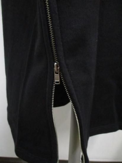 ̵ ȥΥ TRANOI Zip sweat onepiece 214J404 ԡ å å 奢 쥤䡼 ɽ ǥ 餷 BLACK
