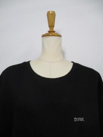 ̵ ȥΥ TRANOI Zip sweat onepiece 214J404 ԡ å å 奢 쥤䡼 ɽ ǥ 餷 BLACK
