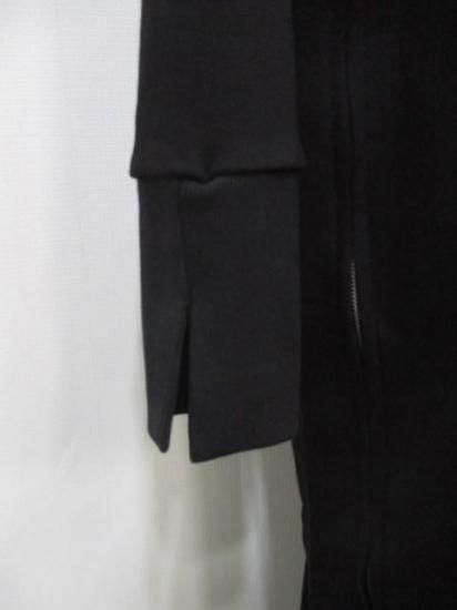 ̵ ȥΥ TRANOI Zip sweat onepiece 214J404 ԡ å å 奢 쥤䡼 ɽ ǥ 餷 BLACK