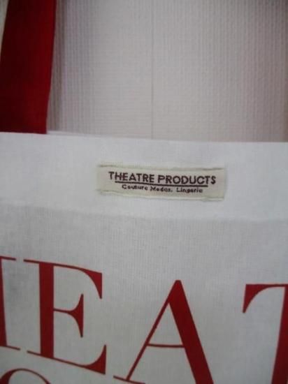 ̵ THEATRE PRODUCTS ץ ץȥȡȥХå ǥ  CL250725  A4б ֥Хå WHITE(RED)