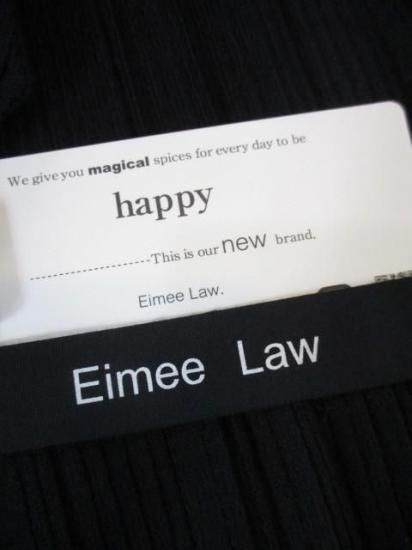 ̵ ߡ Eimee Law ۿ饤֥˥å 84290F-2 ˥å ֥˥å ۿ   Ť ȥ꡼ å  BLACK