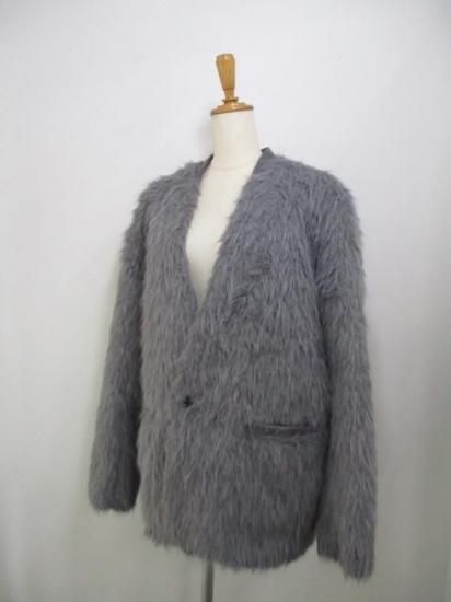 ֥ƥåǥʥ꡼Boutique OrdinaryShaggy Collarless Over Jacket-졼