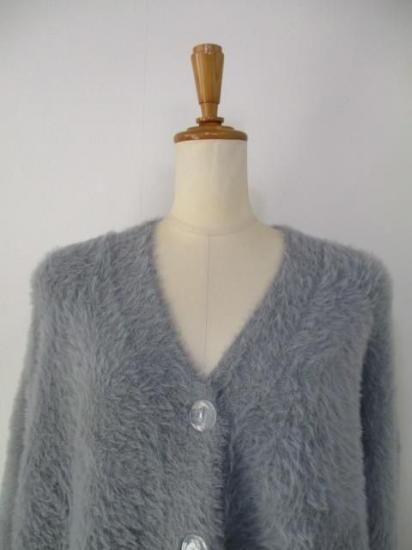 ポームリシュ palm RICHE フェザーヤーンカーデ 32632F-2