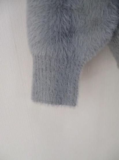 ポームリシュ palm RICHE フェザーヤーンカーデ 32632F-2