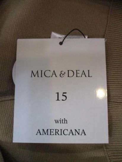 ̵ ޥ&ǥ MICA&DEAL AMERICANAMICA embroidery Knit ǥ ˥å ɽ 25  0125308272 