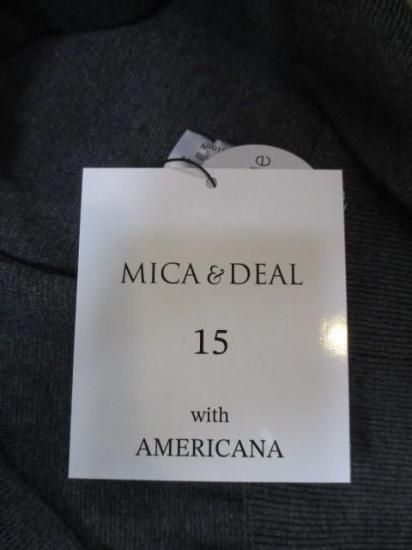 ̵ ޥ&ǥ MICA&DEAL AMERICANAMICA embroidery Knit ǥ ˥å ɽ 25  0125308272 졼