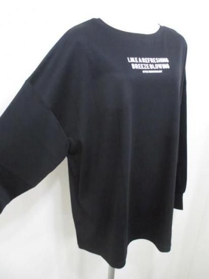 ディニテコリエ Dignite collier 2WAYフォトTシャツ TK-80256304-ブラック