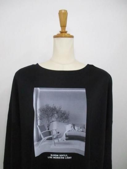 ディニテコリエ Dignite collier 2WAYフォトTシャツ TK-80256304-ブラック