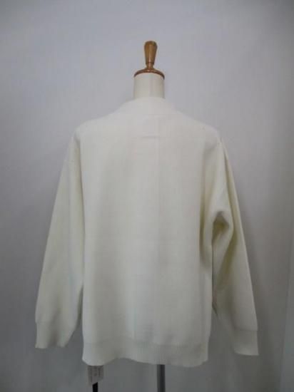 エイミーロウ Eimee Law ワッフル編みサイドロゴテープニット 84416L-2 アイボリー