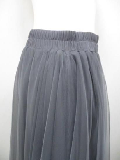 送料無料 アヤン ayane イレギュラーヘムチュールスカート 875816 イレギュラーヘム チュールスカート スカート ウエストゴム シアー ファッション CHARCOAL 38