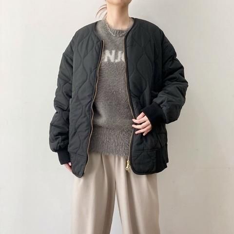 ǥܥ siro de labonte QUILTING MA-1 ƥ󥰥֥륾 MA-1  ǥ  ɴ     㥱å ͵ BLACK