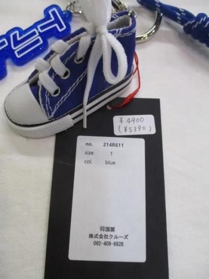 ̵ ȥΥ TRANOI. sneaker charm 214R611 㡼 ꡼ Хå ǥ͡ ȥ եå ե쥶 BLUE