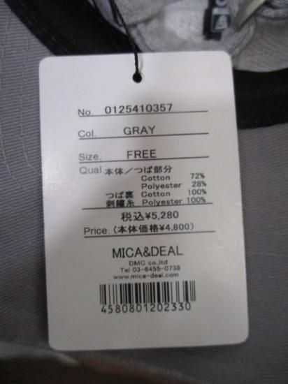 ޥ&ǥ MICA&DEAL MICANEW ERA ΢cap 0125410357-졼