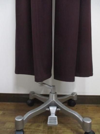 ガレナ GALENA タックパンツ 70052-1104-ボルドー