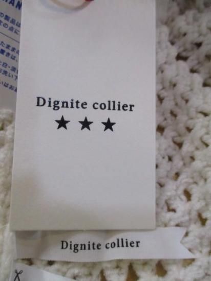 ̵ Dignite collier ǥ˥ƥꥨ ٥å˥åȥץ륪С KLT-80256350 ǥ 25 ե å 奢 쥤 OFFWHITE