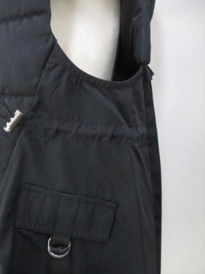 送料無料 ガレナ GALENA バックプリーツベスト レディース 秋冬 ダウンベスト 70042-3112 大人可愛い 軽量 羽織り ドロスト デザイン BLACK M 9号